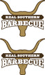 Vektor: Real Southern Barbecue Symbol Real Southern Barbecue Symbol