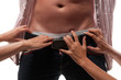 a man in jeans