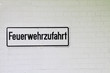 Feuerwehrzufahrt