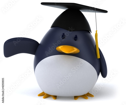 Illustration: Student penguin Student penguin