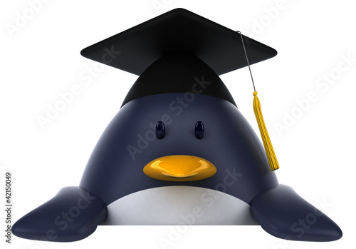 Illustration: Student penguin Student penguin