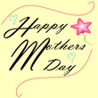 Mother's day greeting card