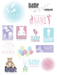 Vector: baby logos baby logos