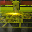laser close-up