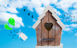 Photo: Bird House In The Sky Bird House In The Sky