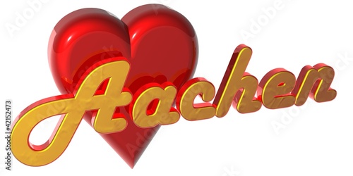 Illustration: 3D Herz - Aachen 3D Herz - Aachen