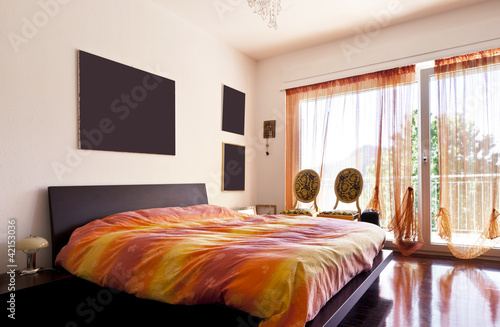 Photo: interior loft, furnished bedroom interior loft, furnished bedroom