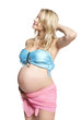 Portrait of a pregnant woman