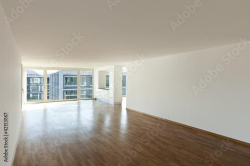 Foto: beautiful new apartment, interior, empty room beautiful new apartment, interior, empty room