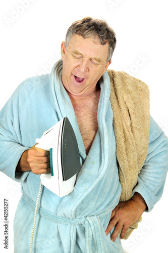 Foto: Yawning Man With Iron Yawning Man With Iron