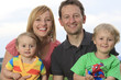 glückliche Familie