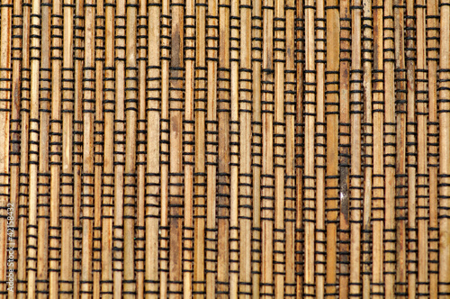 Foto: Bamboo mat Bamboo mat