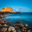 Night view of the Paphos Castle (Paphos, Cyprus) Night view of the Paphos Castle (Paphos, Cyprus)