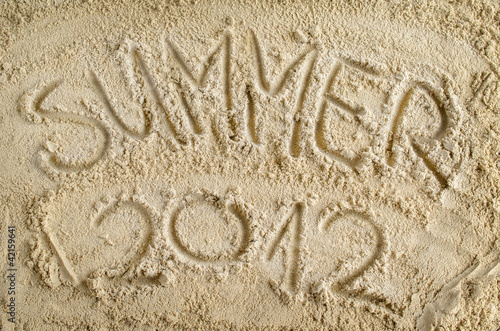 Foto: summer 2012 in sand summer 2012 in sand