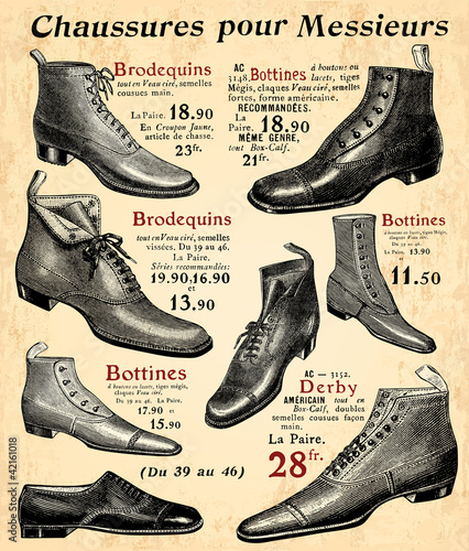 Vector: Chaussures pour Messieurs Chaussures pour Messieurs