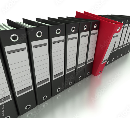 Illustration: Filing and organizing information Filing and organizing information