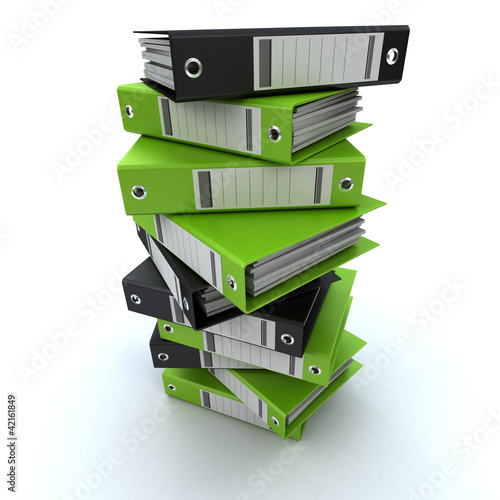 Illustrazione: Filing, organizing archives Filing, organizing archives
