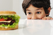 Foto: Kid and burger Kid and burger