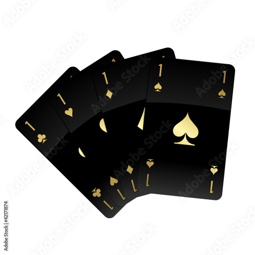 Vector: Black Glossy Cards Black Glossy Cards