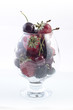 Photo: berries in a glass berries in a glass