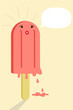 Melting ice cream