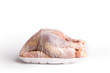 Frisches Huhn in Folie
