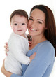 Happy mother & baby