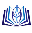 Teamwork book logo vector