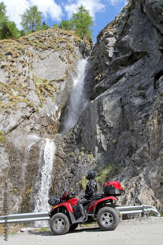 Photo: Mit dem Quad in den Alpen Mit dem Quad in den Alpen