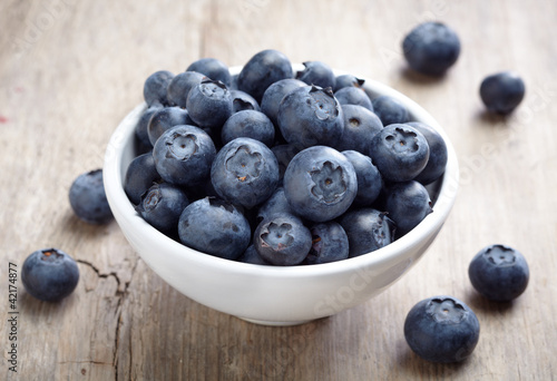 Photo: fresh blueberries fresh blueberries