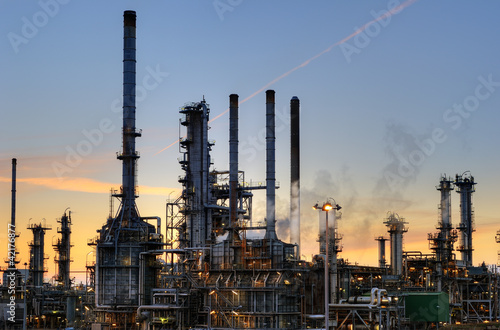 Photo: oil refinery oil refinery