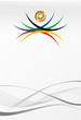 Vector: Olympic games gold medal abstract background Olympic games gold medal abstract background