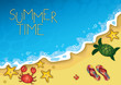 Vector illustration of Summer Tropical Banner
