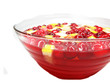 Foto: punch cocktail drink with fruit punch cocktail drink with fruit