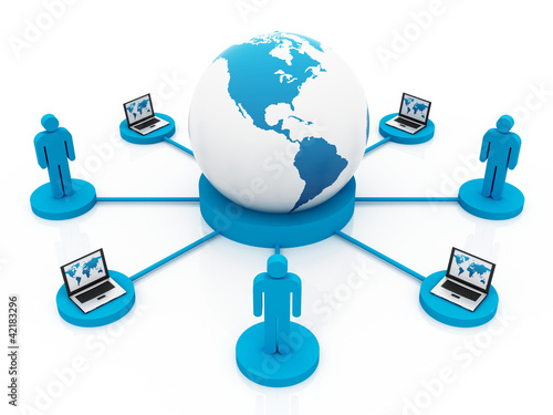 Illustration: global Business Network global Business Network