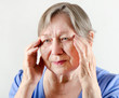 Elderly woman's portrait