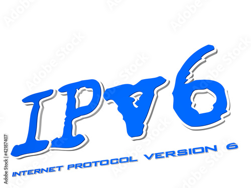 Illustration: IPv6 - 3D IPv6 - 3D