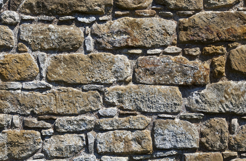 Photo: Rough stone wall Rough stone wall