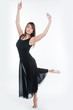Photo young and beautiful ballerina