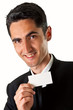 Photo: blank business card blank business card