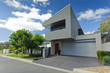 Modern house front