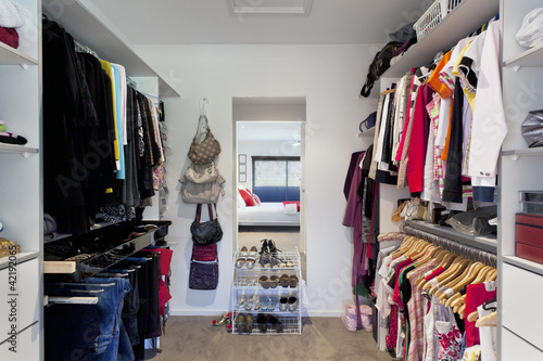 Photo: Walk in wardrobe Walk in wardrobe