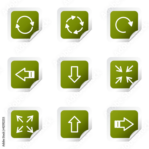 Vector: Glossy icon set Glossy icon set