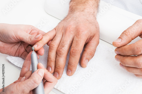 Photo: Manicure man Manicure man