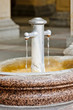 boiling spring in Mlynska Colonnade, Karlovy Vary (Carlsbad), Cz