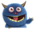 cute furry alien