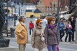 Fußgänger in der Stadt