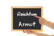 Tafel Reichtum / Armut