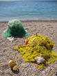 Fisherman net on the beach, South Albania