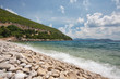 Photo: Pebble beach on Adriatic coast Pebble beach on Adriatic coast